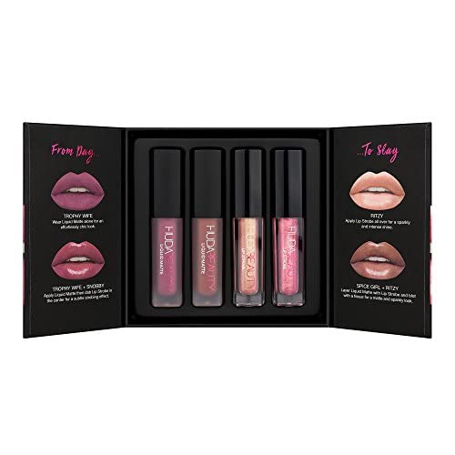 Huda Beauty- Matte & Strobe Minis Lip Set